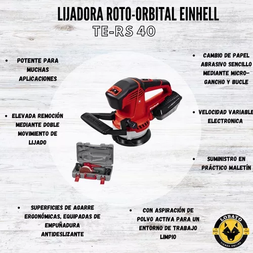 Lijadora Excentrica 400W TE-RS 40E EINHELL