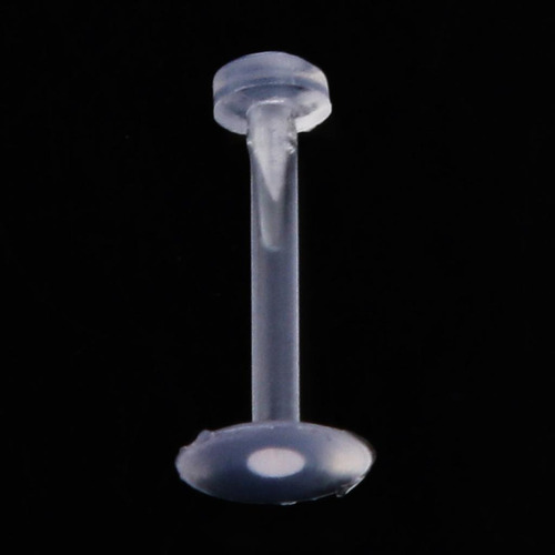 10 Unids Transparente Blanco Nariz Stud Barbell Lengua Labio