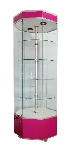 comprar Aparador Exhibidor, Vitrina Exhibidora, Mostrador Octagonal