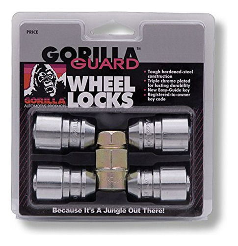 Bloqueos Acorn Gorilla Guard 12mm X 1.25 - Paquete De 4