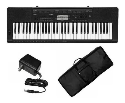 Combo Teclado Ctk 3500 Casio  + Funda Y Fuente 