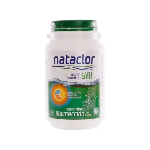 Cloro Instantáneo Multiaccion Nataclor X 5 Kg