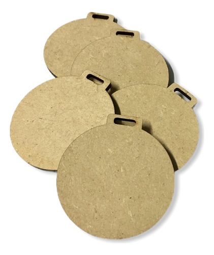 50 Medallas Cortadas En Laser Mdf 3mm 7cm De Diámetro