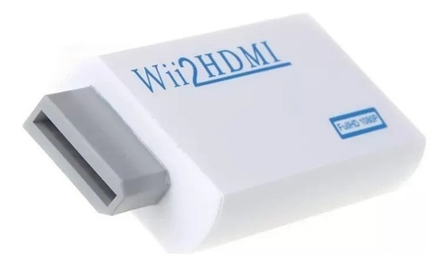 Adaptador Conversor Nintendo Wii Para Cabo Hdmi 1080p Fullhd