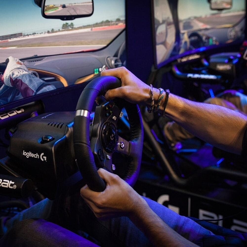 Volante Gamer Com Pedal G920 Driving Force Logitech Preto