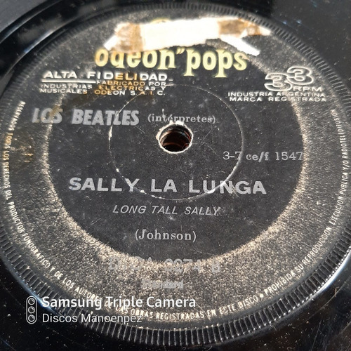 Simple Los Beatles Odeon Pops 3274 C16