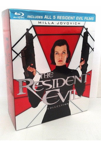 The Resident Evil Coleccion Peliculas 1 2 3 4 5 Blu-ray