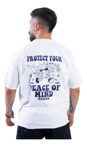 T-shirt Protect Your Peace Of Mind Basico / Ready To Evolve