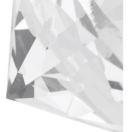 F Pedra De Diamante Sintético Grande Strass Vidro
