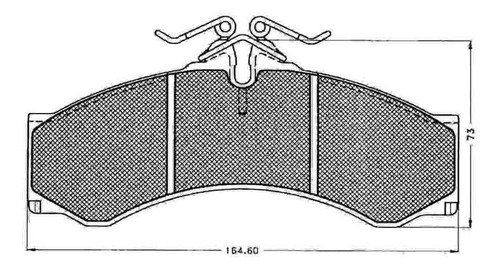 Pastilla De Freno Mercedes Benz ---sprinter 312 - 413 96/05