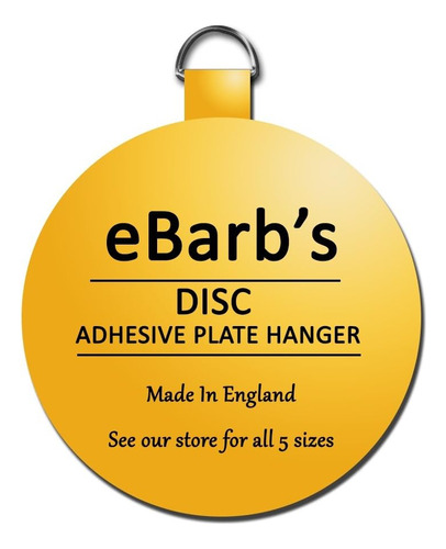 Ebarb's  The Original  - Disco Para Colgar Platos En Inglés,