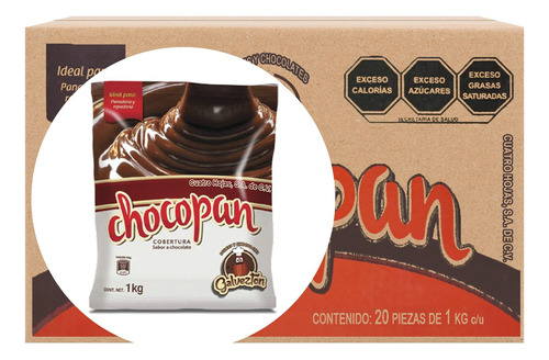 Cobertura De Chocolate Chocopan Blanco Caja 20 Kg