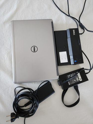 Dell Latitude E7440 I7 Impecable Con Dock Station Plateado (Usado)