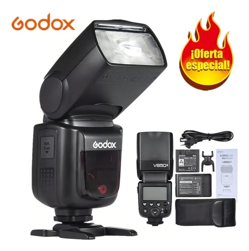 Flash De Batería Universal Manual Godox V850ii Speedlite