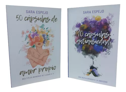 Libro 10 Capsulas Antiansiedad + 50 Capsulas De Amor Propio