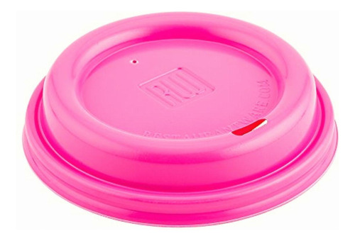 Restaurantware Disposable Coffee Cup Lids, Hot Pink, 8/12/16