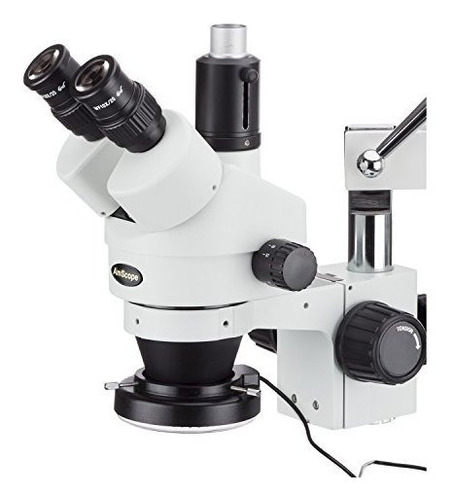 Microscopio De Zoom De Boom Estereo Trinocular Amscope 3.5x-
