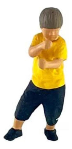 Figuras De Diorama A Escala 1:64, Conjunto Para 2 Niños
