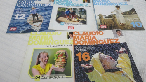 Lote De 5 Fasiculos Claudio Maria Dominguez Revista Gente