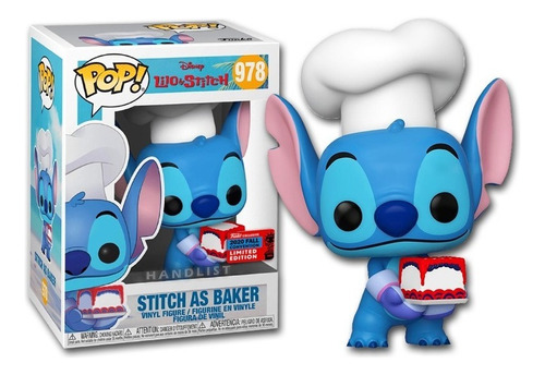 Funko Pop Disney Lilo & Stitch - Stitch Como Baker 978