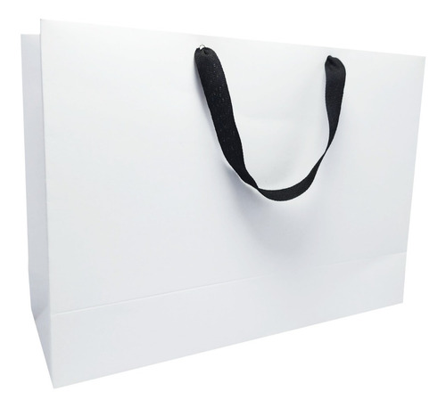 Imagen 1 de 4 de Bolsas De Cartulina 35x25x11cm X 50u Sublimable