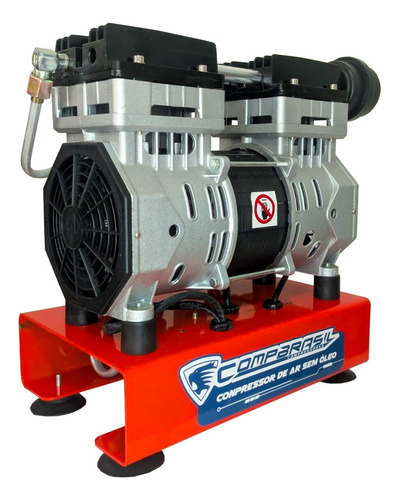 Compressor Poço Artesiano 220v Sem Óleo Ar Direto 4 Pés