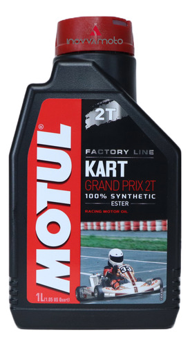 Aceite Kart Grand Prix Sintetico 100% Sintetico Motul