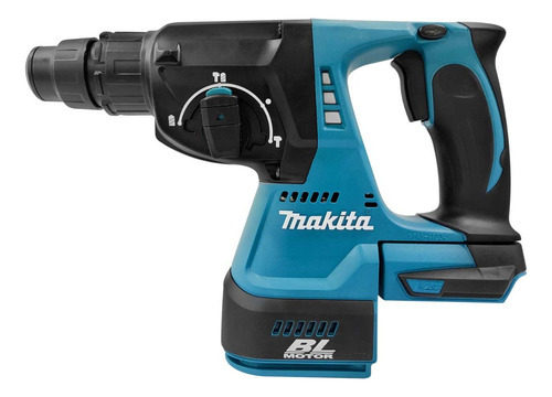 Rotomartillo Sds Plus 18v Sin Escobillas Makita Dhr242rte Color Turquesa