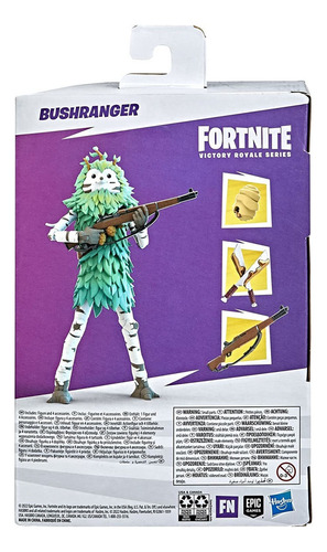 Fortnite Hasbro Victory Royale Series Bushranger - Figura De