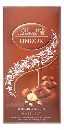 Chocolate Lindt Swiss Lindor Hazelnuts 100gr 18 Piezas