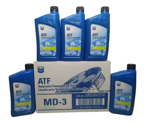 Aceite Para Caja Automática Chevron Atf Md-3 Dexron 3