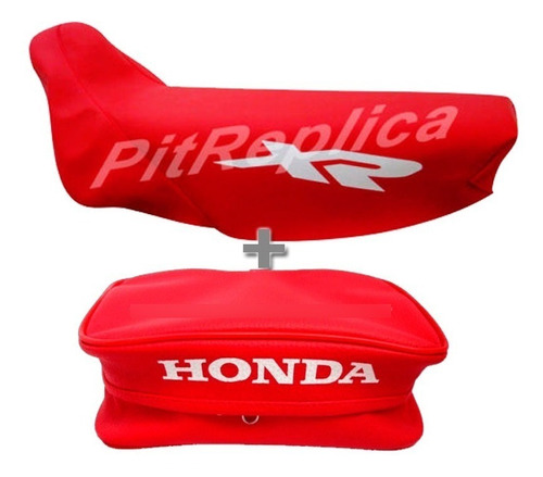 Funda Asiento + Bolso Portaherramienta Honda Xr 250 Xr250 01