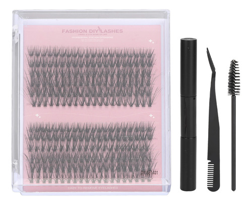 Kit De Extensiones De Pestañas Para Hacer Tú Mismo, Rizo En