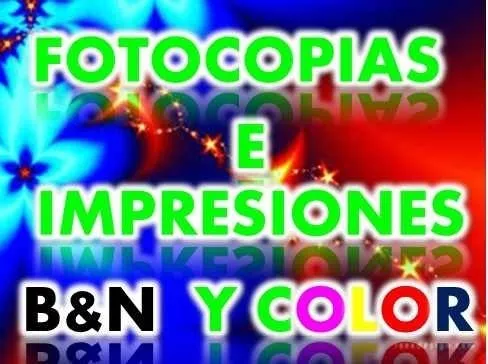Fotocopias E Impresiones Color Blanco Y Negro X 10 Unid Mercado Libre