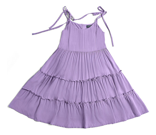 Vestido Corto Cyh Jr5040 Para Mujer Color Lila E8