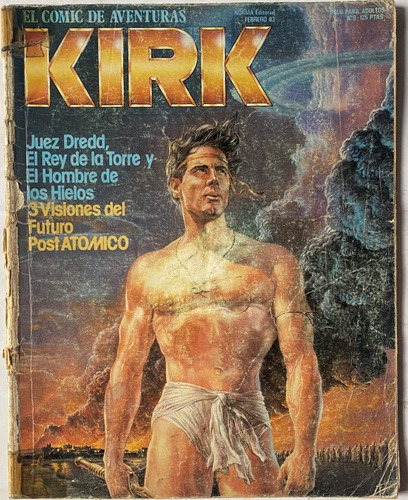 Kirk, Nº 9,  Comic De Aventura, España 1983, Ex06