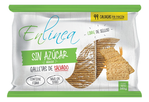 Galletas De Salvado, Sin Azúcar En Línea