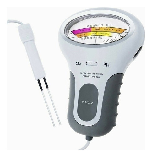 Probador Portátil 2 En 1 De Nivel De Ph Y Cloro De Agua Cl2