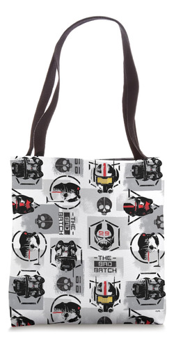 Star Wars The Bad Batch Cascos Imprimir Bolsa De Tela