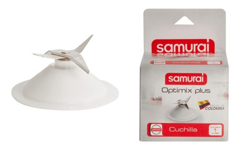 Cuchilla Licuadora Optimix/agilite Samurai Blanca Original