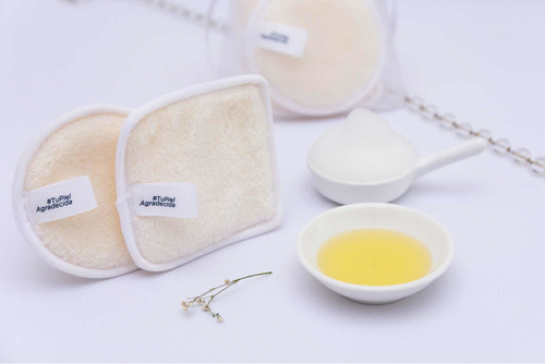 Eco Paños Demaquillantes Reutilizables De Higiene Facial 2 U