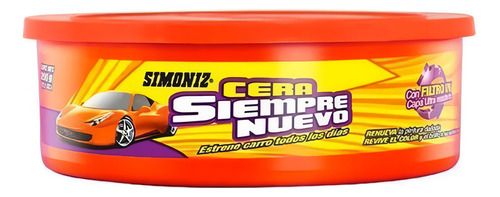 Cera Siempre Nuevo Filtro Uv Simoniz 200g O 7.1 Oz Original