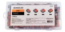 Comprar Kit Bornera Empalme Rápido Para Cables Conectores Eléctricos Fast Clip 2, 3, 4 Y 5 Polos X140 Piezas