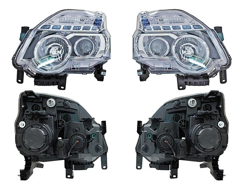 (2) Faros P/xenon Tyc X-trail Nissan 11-14