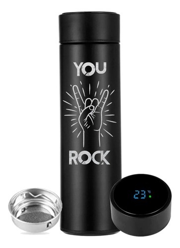 Rock - Termo Digital Inteligente Acero Inoxidable 500ml