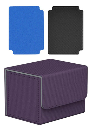 M Caja For Baraja De Cartas Coleccionables, Morada