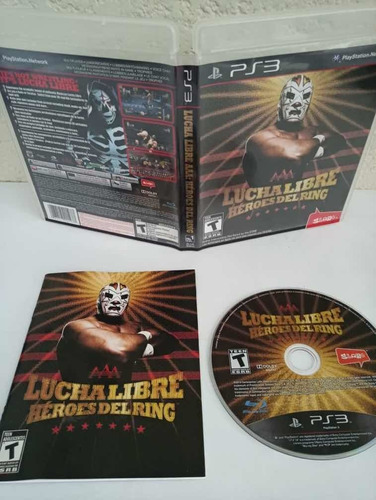 Juego Playstation 3 Lucha Libre Héroes Del Ring Disco Fisico