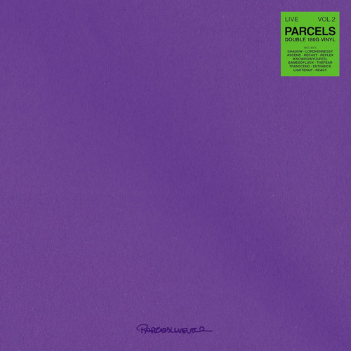 Parcels Live Volumen 2 Dos / 2 Lp Vinyl Versión del álbum Estándar