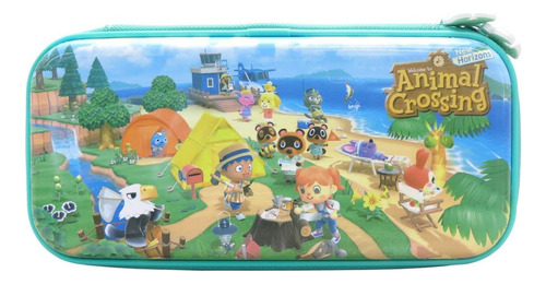 Bolso Animal Crossing Hori Nintendo Switch Color Turquesa