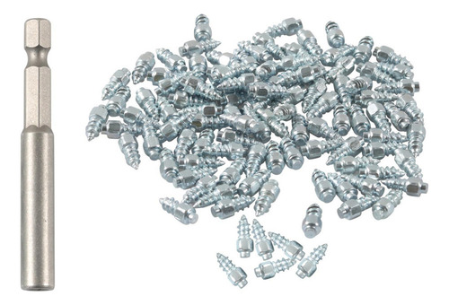 100 Clavos For Neumáticos De Invierno, For Nieve, 4x12 Mm